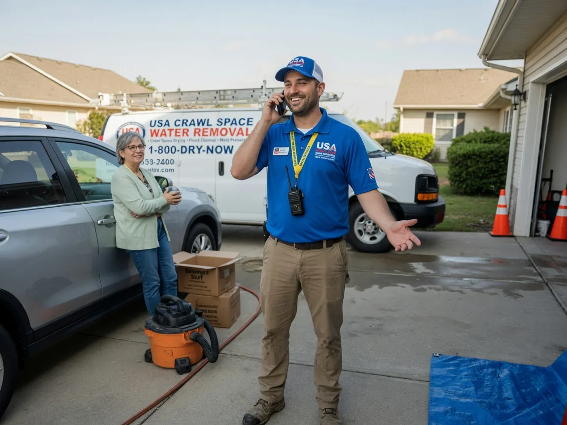 Crawl Space Water Removal Ward, SC FAQs